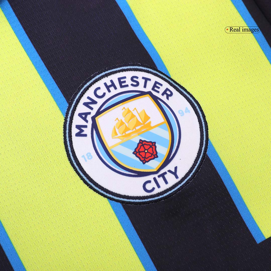 RODRIGO #16 Manchester City Away Cheap Soccer Jersey 2024/25 Go Soccer World Shop