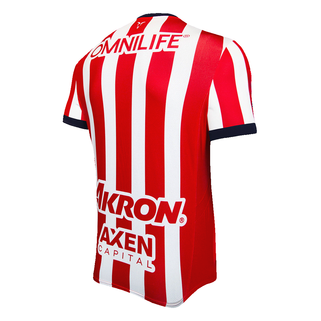 Player Version Chivas Home Cheap Soccer Jersey 2024/25 Go Soccer World Shop