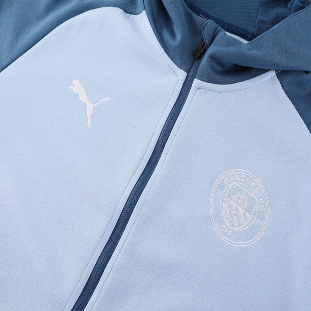 Manchester City Hoodie Training Kit (Jacket+Pants) 2024/25 Go Soccer World Shop