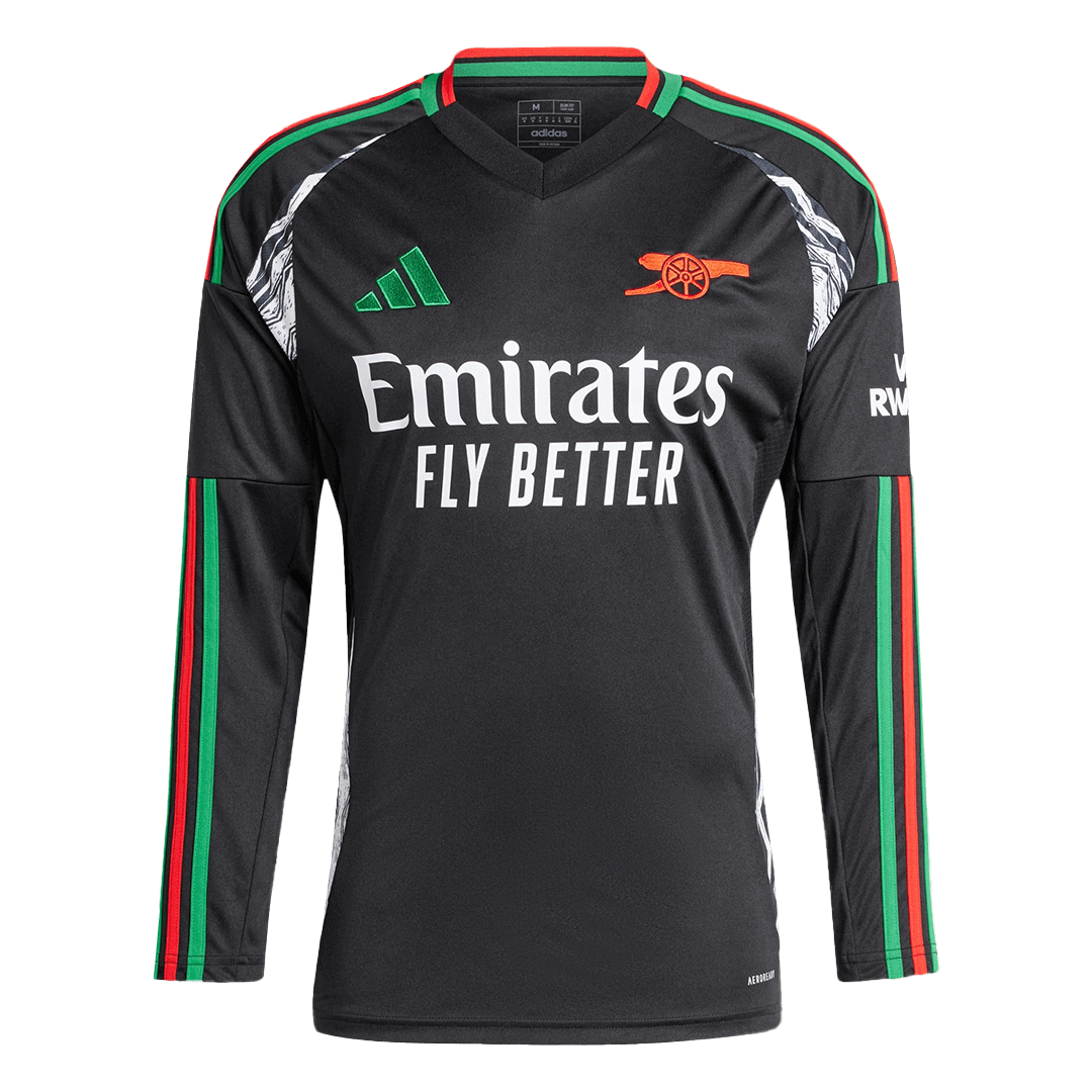 Arsenal Away Long Sleeve Cheap Soccer Jersey 2024/25 Go Soccer World Shop