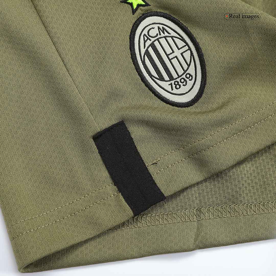 AC Milan Third Away Soccer Shorts 2022/23 Go Soccer World Shop
