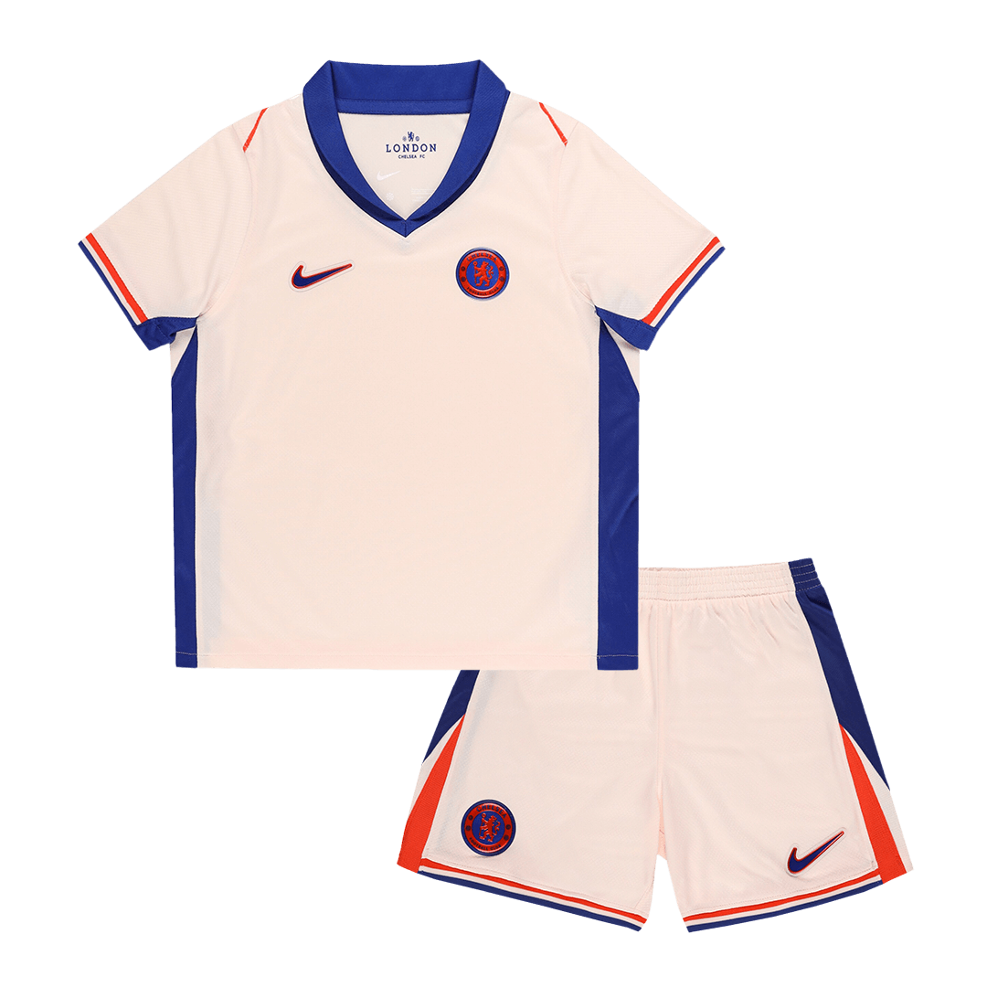 Kid's Chelsea Away Cheap Soccer Jersey Kit(Jersey+Shorts) 2024/25 Go Soccer World Shop
