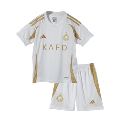 Kid's Al Nassr Third Away Cheap Soccer Jersey Kit(Jersey+Shorts) 2024/25 Go Soccer World Shop
