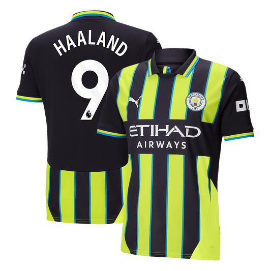 HAALAND #9 Manchester City Away Cheap Soccer Jersey 2024/25 Go Soccer World Shop