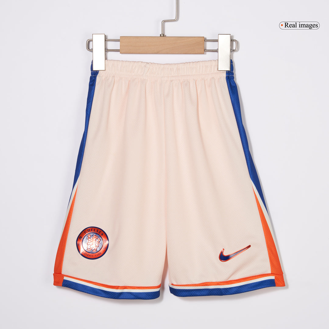 Kid's Chelsea Away Cheap Soccer Jersey Kit(Jersey+Shorts) 2024/25 Go Soccer World Shop