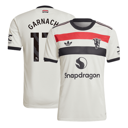 Player Version GARNACHO #17 Manchester United Third Away Cheap Soccer Jersey 2024/25 Go Soccer World Shop