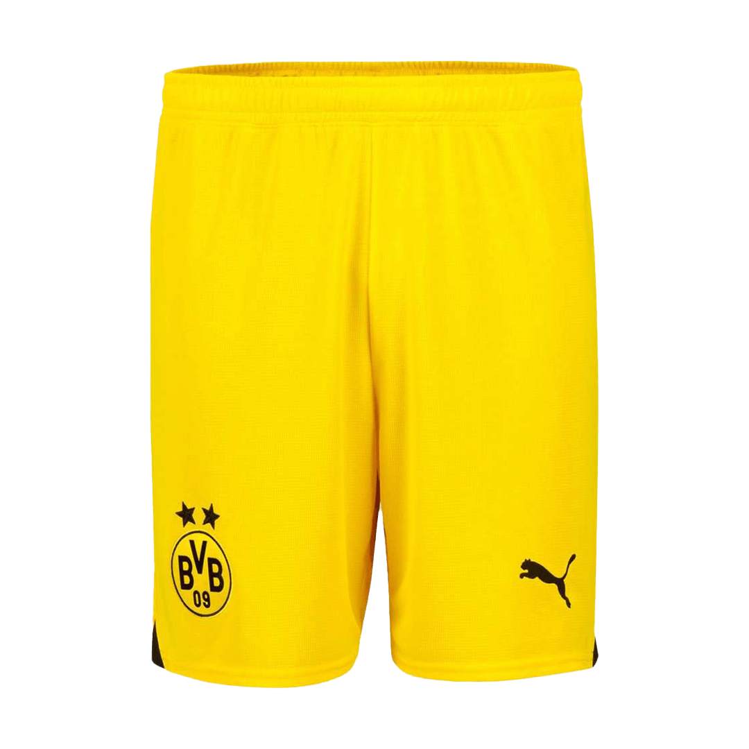 Kid's Borussia Dortmund Away Cheap Soccer Jersey Kit(Jersey+Shorts) 2023/24 Go Soccer World Shop