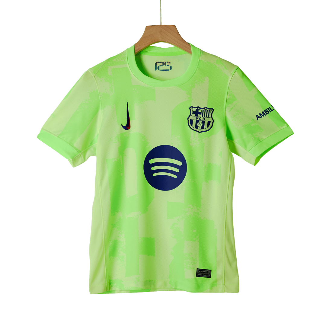 Barcelona Third Away Cheap Soccer Jersey Kit(Jersey+Shorts+Socks) 2024/25- (Spotify Logo Without Text) Go Soccer World Shop