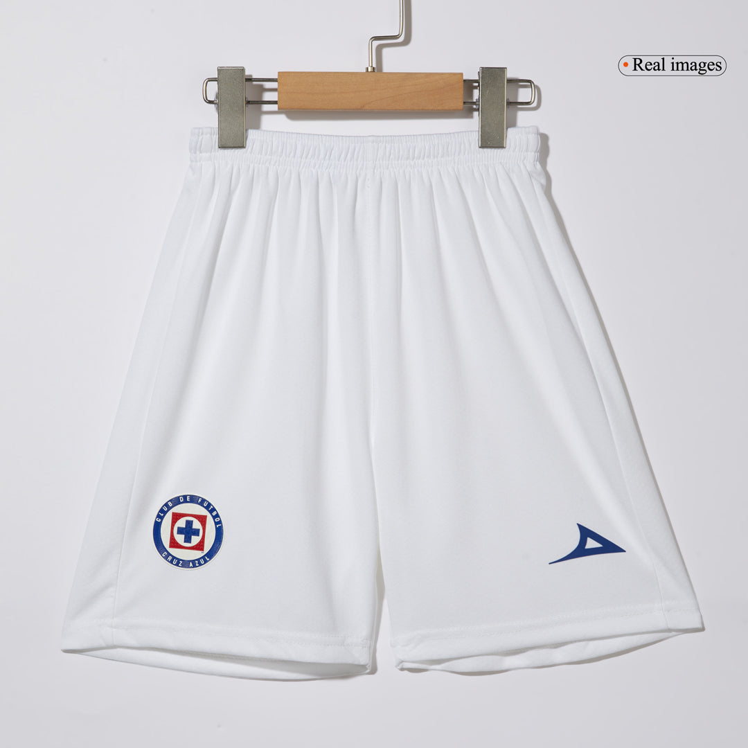 Kid's Cruz Azul Home Cheap Soccer Jersey Kit(Jersey+Shorts) 2024/25 Go Soccer World Shop