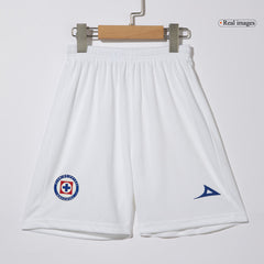Kid's Cruz Azul Home Cheap Soccer Jersey Kit(Jersey+Shorts) 2024/25 Go Soccer World Shop
