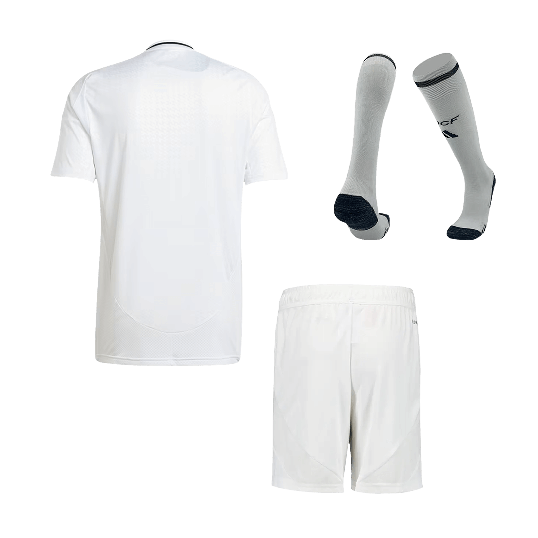 Real Madrid Home Cheap Soccer Jersey Kit(Jersey+Shorts+Socks) 2024/25 Go Soccer World Shop