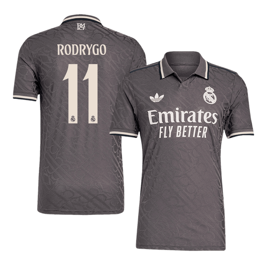 Player Version RODRYGO #11 Real Madrid Third Away Cheap Soccer Jersey 2024/25 Go Soccer World Shop