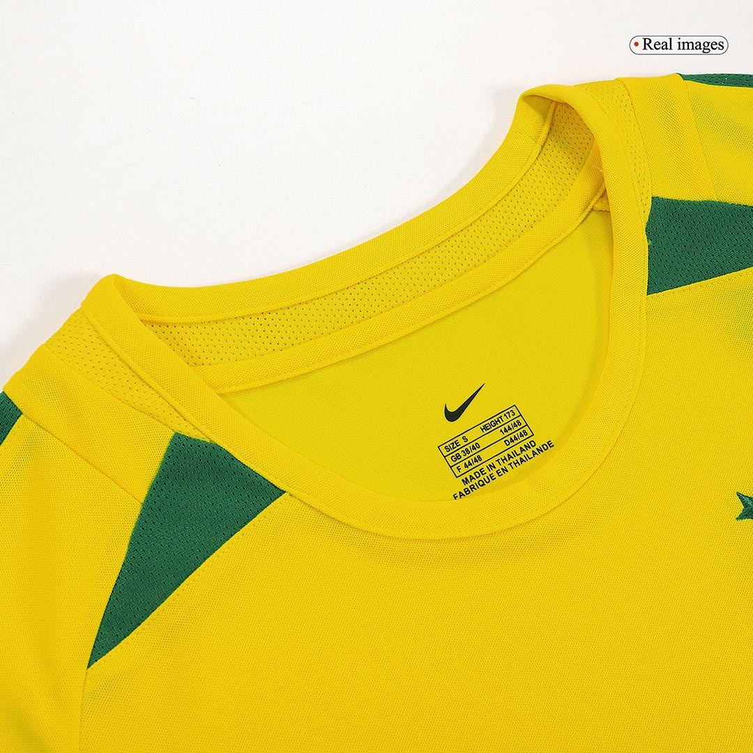 Retro CAFU #2 2002/03 Brazil Home Cheap Soccer Jersey Go Soccer World Shop