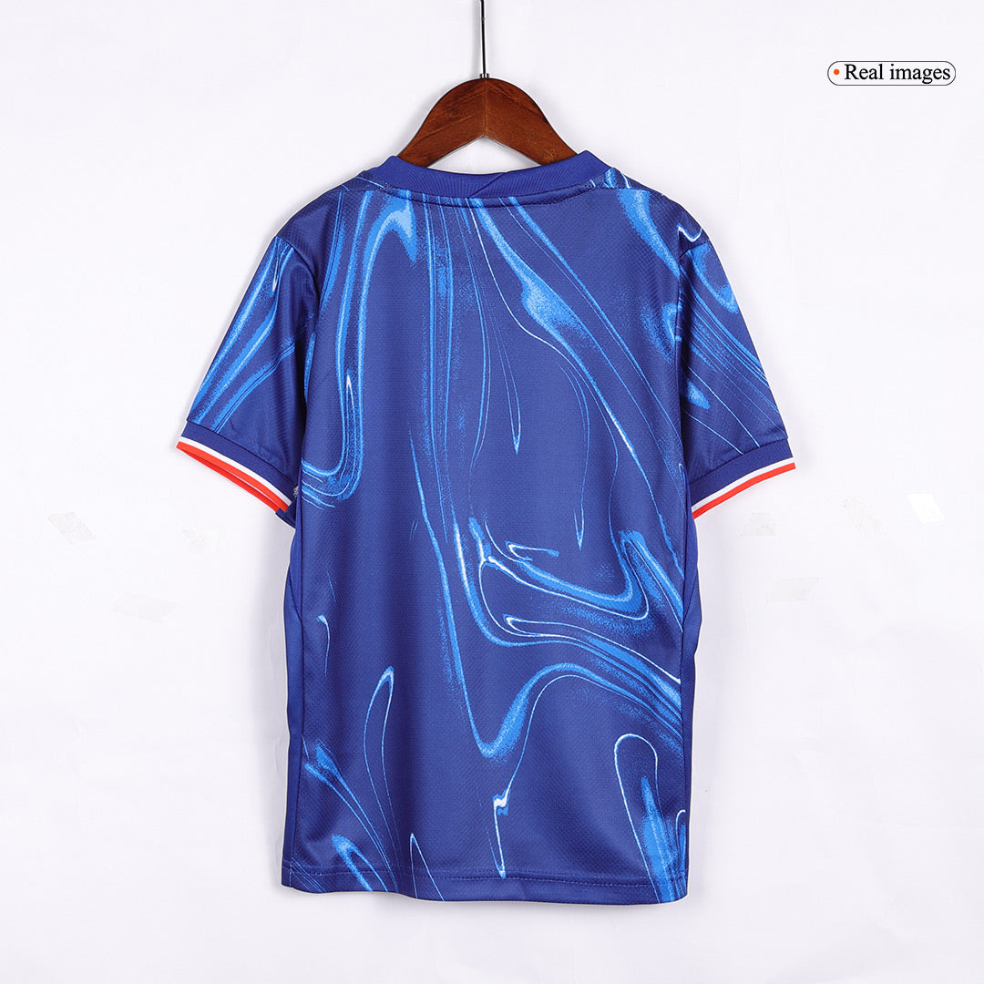 Kid's Chelsea Home Cheap Soccer Jersey Kit(Jersey+Shorts) 2024/25 Go Soccer World Shop