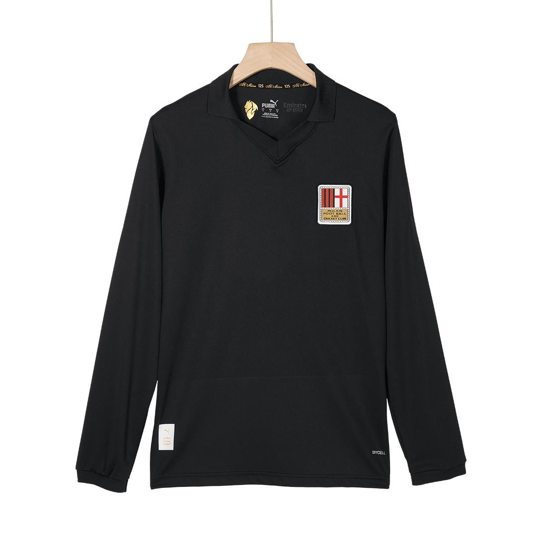 AC Milan Goalkeeper Long Sleeve Cheap Soccer Jersey 2024/25 - 125th Anniversary Go Soccer World Shop