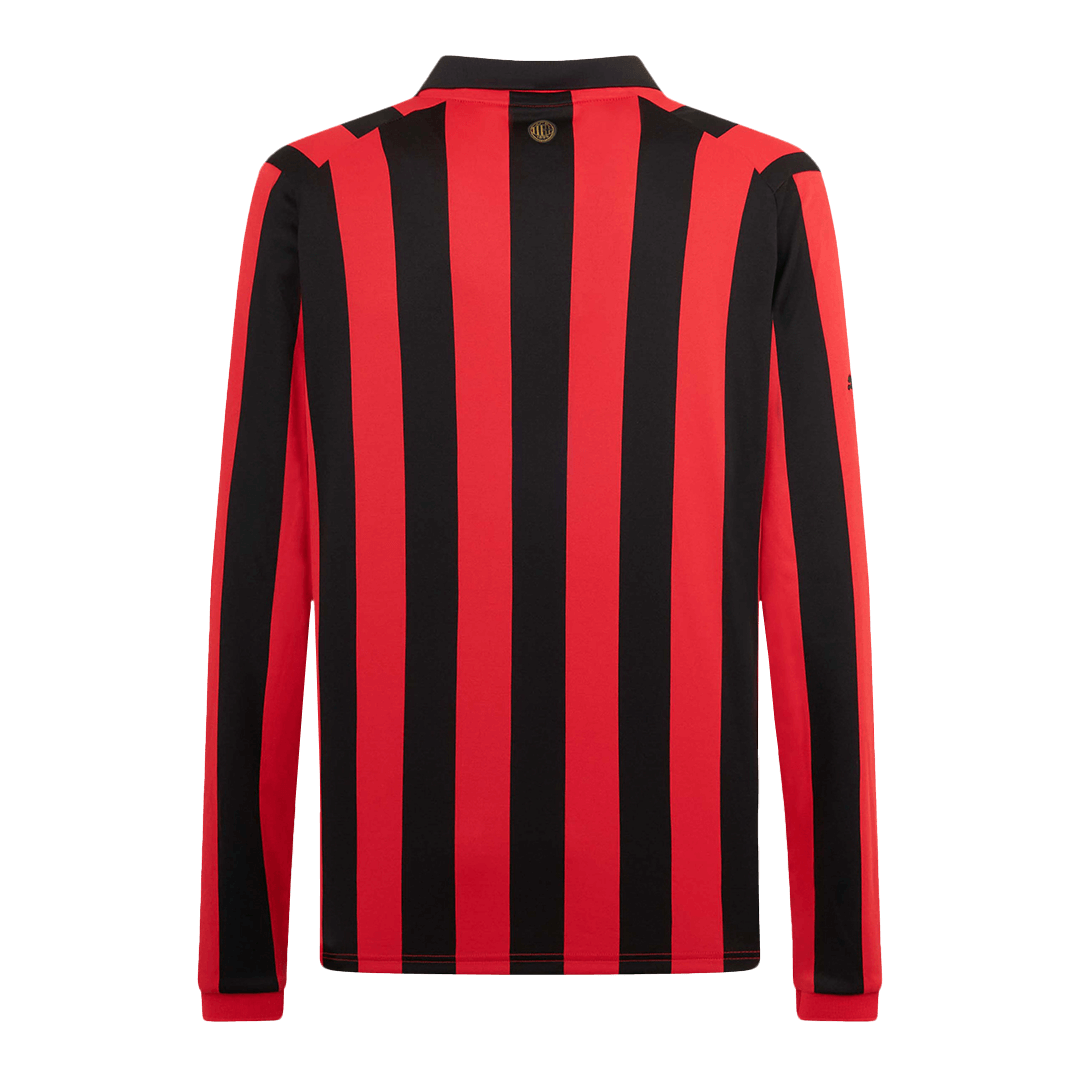AC Milan Long Sleeve Cheap Soccer Jersey 2024/25 - 125th Anniversary Go Soccer World Shop