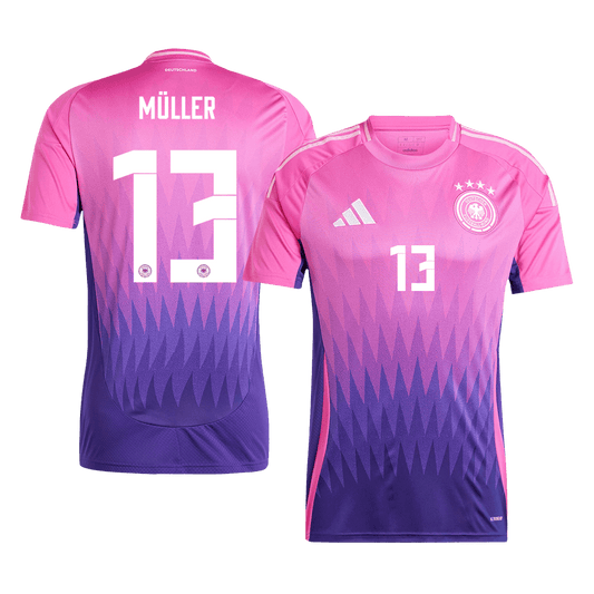 MÜLLER #13 Germany Away Cheap Soccer Jersey Euro 2024 Go Soccer World Shop