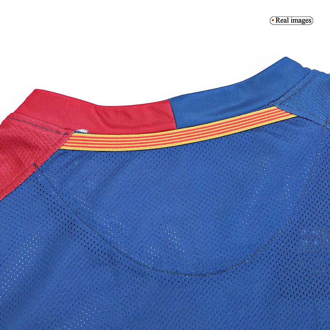 Retro ETO'O #9 2008/09 Barcelona Home Long Sleeve Cheap Soccer Jersey- UCL Final Go Soccer World Shop