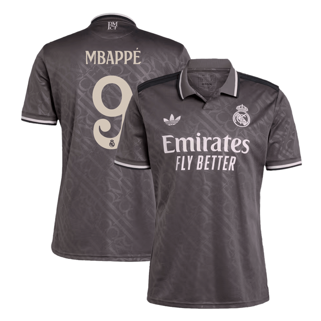 MBAPP? #9 Real Madrid Third Away Cheap Soccer Jersey 2024/25 Go Soccer World Shop