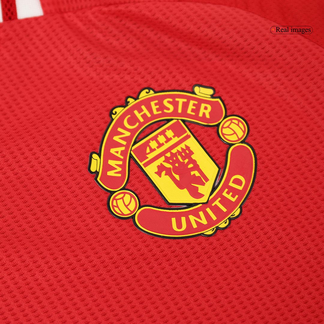 Player Version B.FERNANDES #8 Manchester United Home Cheap Soccer Jersey 2024/25 Go Soccer World Shop