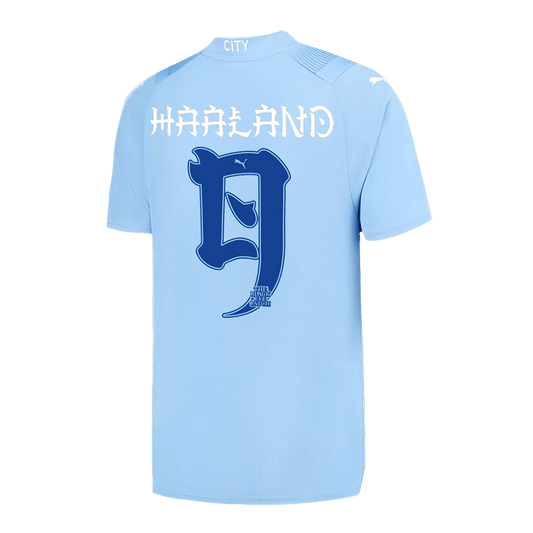 HAALAND #9 Manchester City Japanese Tour Printing Home Cheap Soccer Jersey 2023/24 Go Soccer World Shop