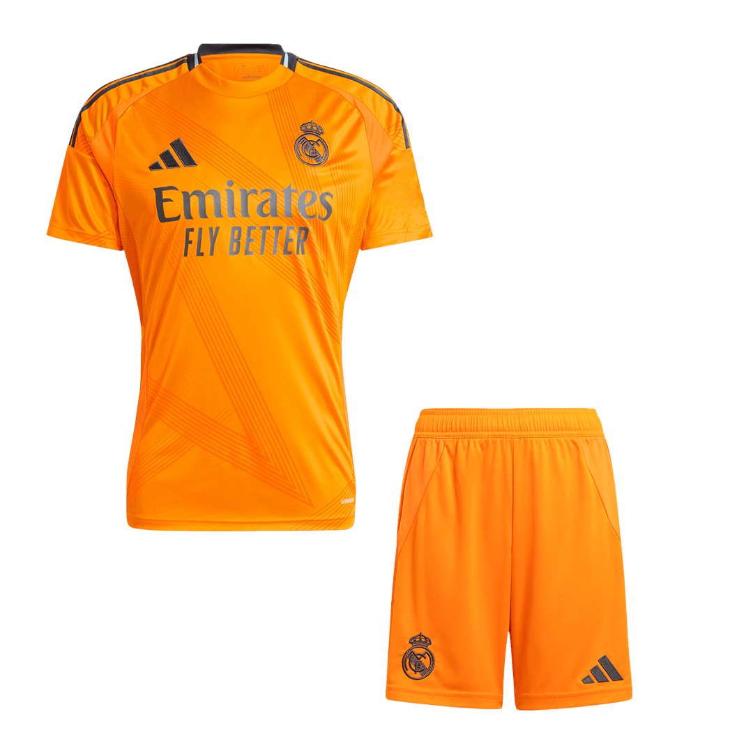 Real Madrid Away Cheap Soccer Jersey Kit(Jersey+Shorts) 2024/25 Go Soccer World Shop