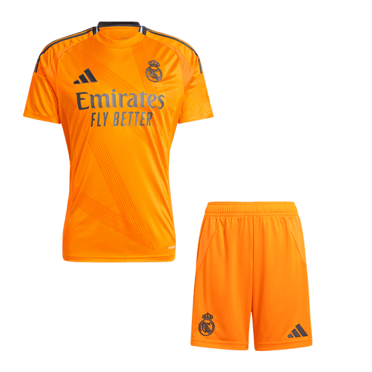 Real Madrid Away Cheap Soccer Jersey Kit(Jersey+Shorts) 2024/25 Go Soccer World Shop