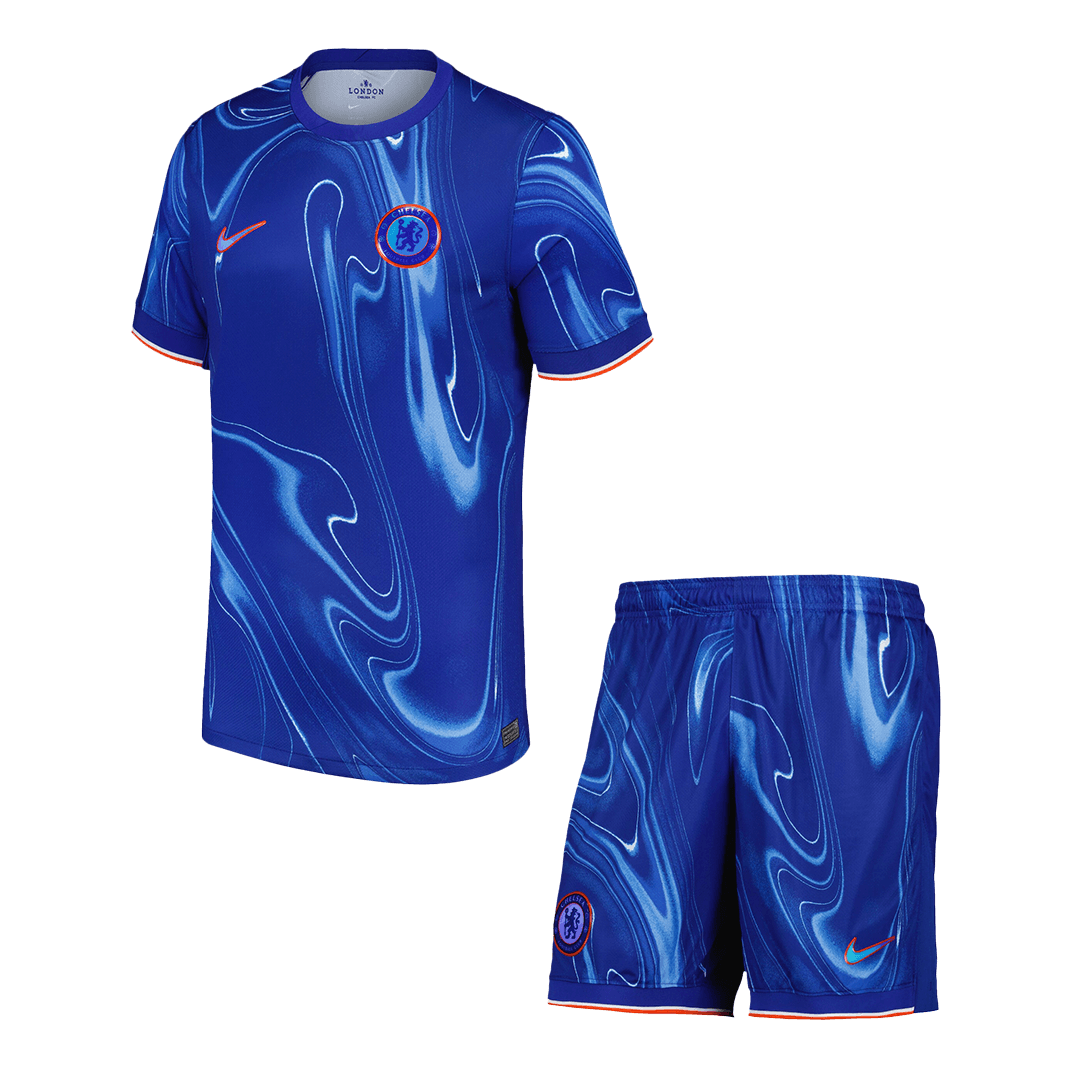 Chelsea Home Cheap Soccer Jersey Kit(Jersey+Shorts) 2024/25 Go Soccer World Shop