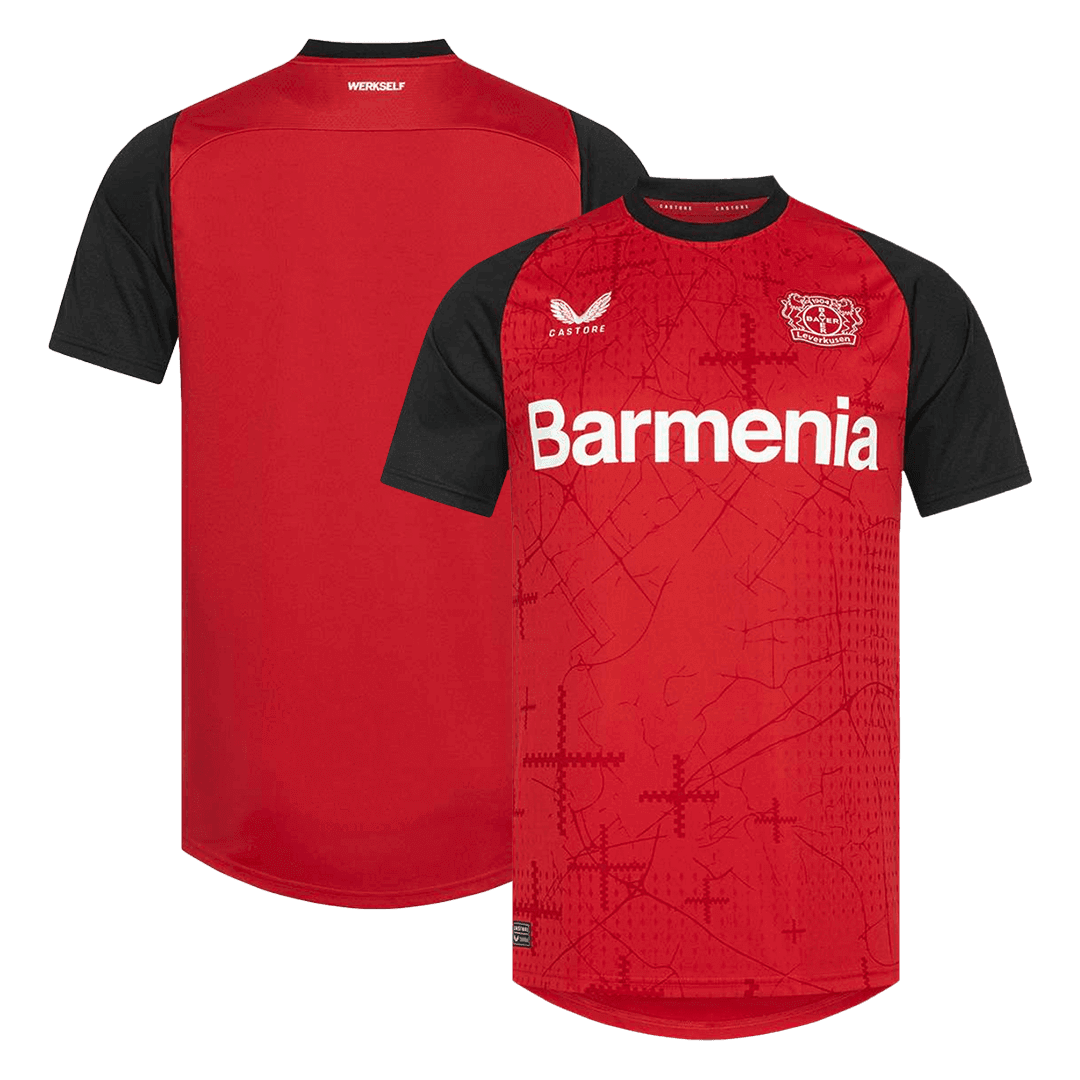 Bayer 04 Leverkusen Home Cheap Soccer Jersey 2024/25 Go Soccer World Shop