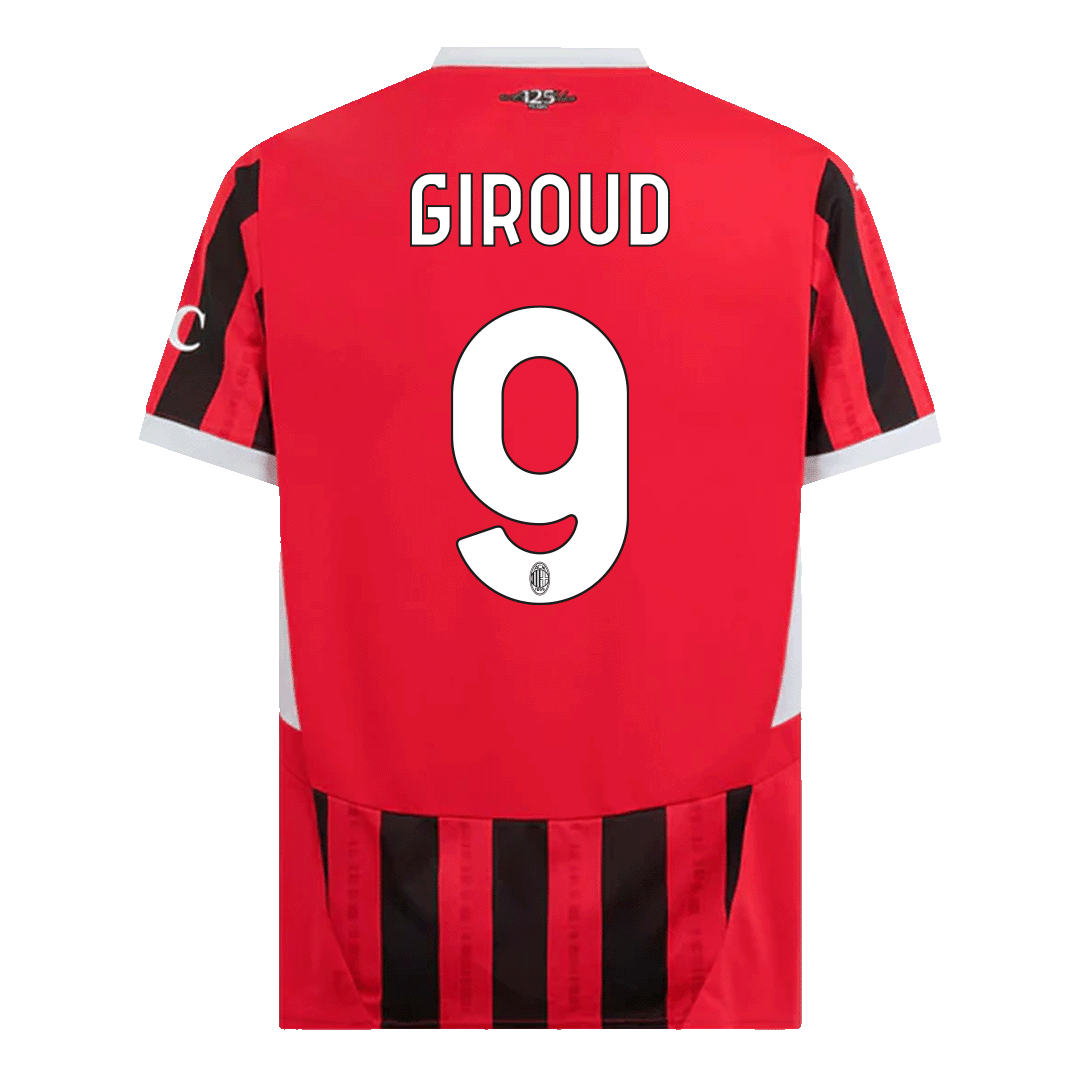 GIROUD #9 AC Milan Home Cheap Soccer Jersey 2024/25 Go Soccer World Shop