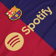 Barcelona Home Cheap Soccer Jersey Kit(Jersey+Shorts) 2024/25 Go Soccer World Shop