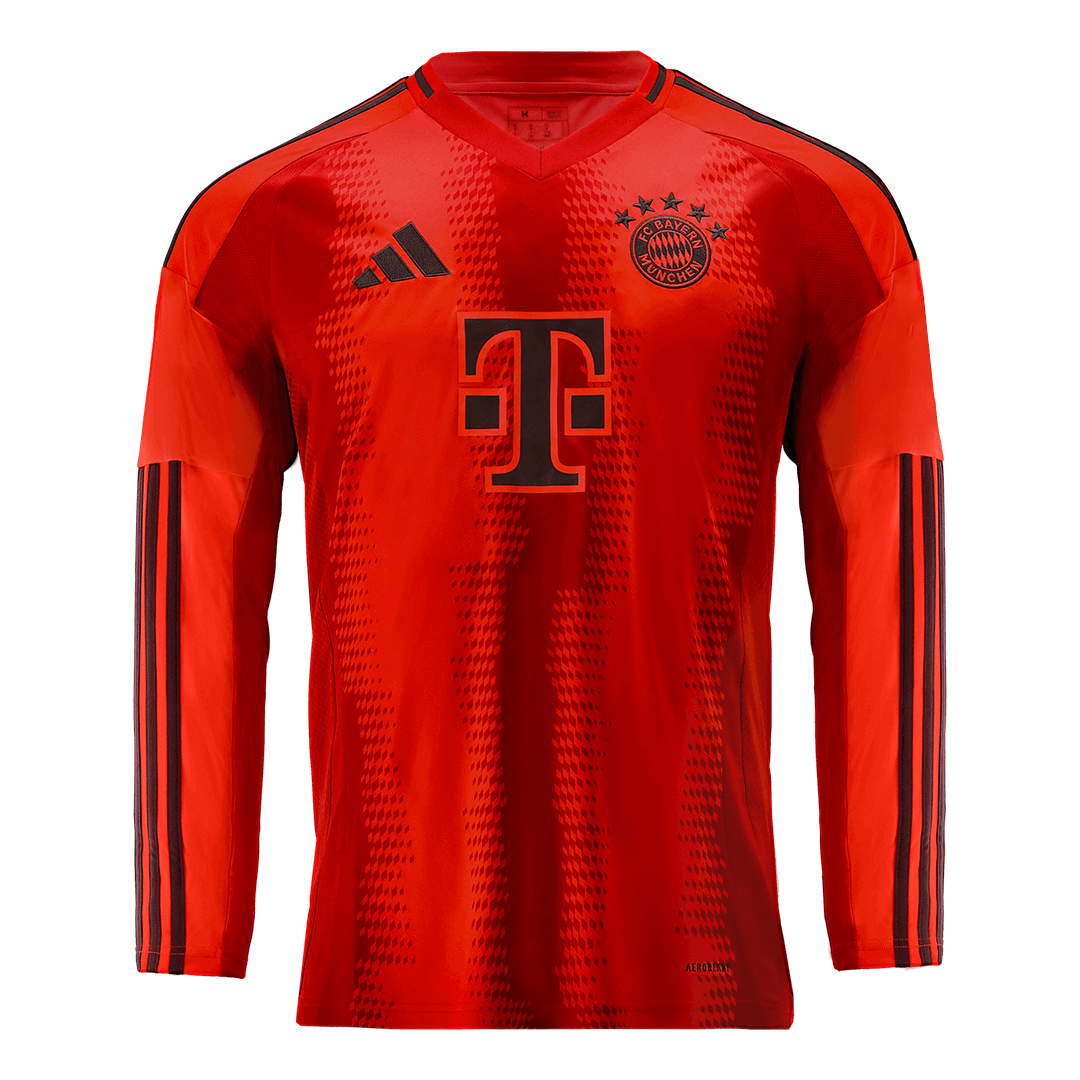 Bayern Munich Home Long Sleeve Cheap Soccer Jersey 2024/25 Go Soccer World Shop
