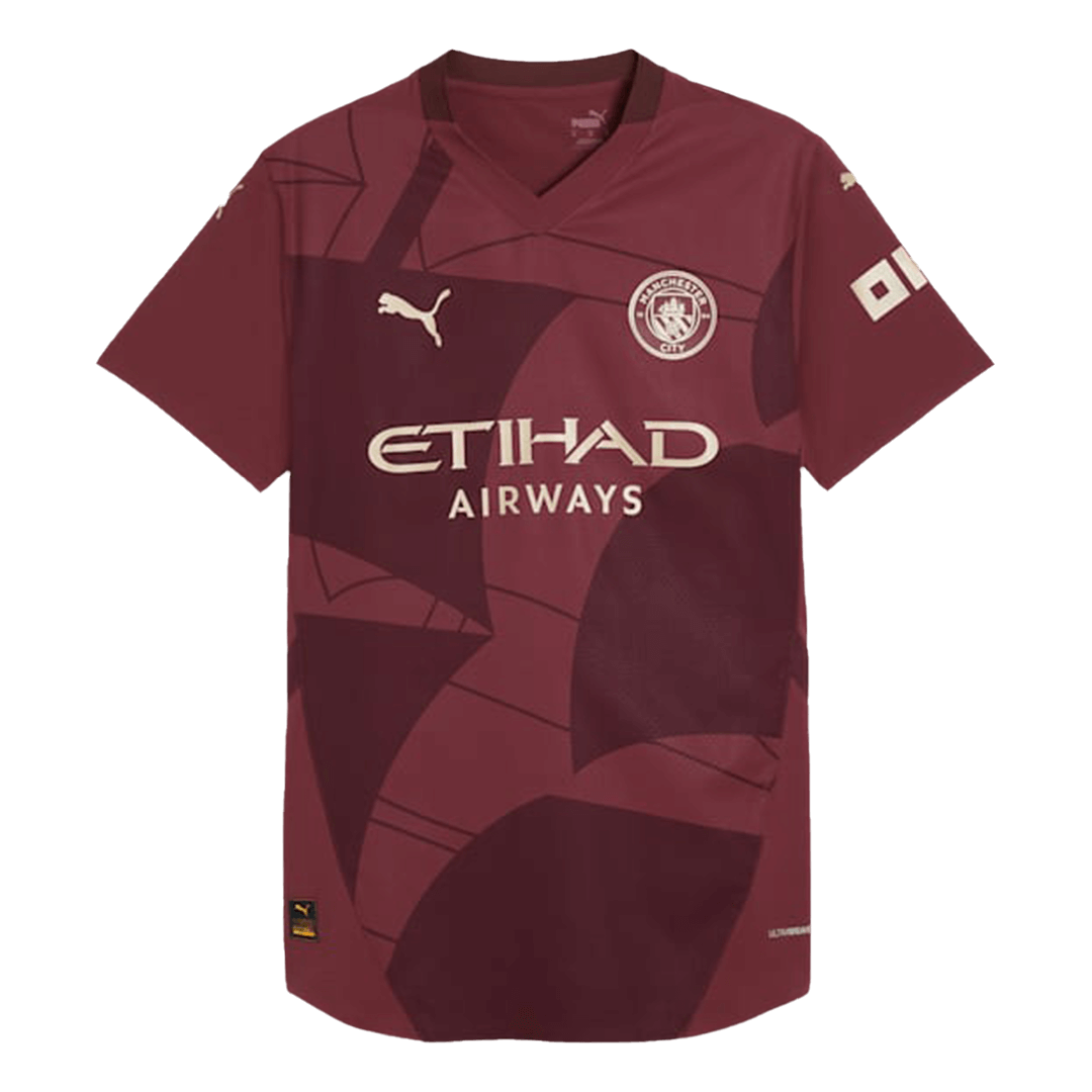 Player Version Manchester City Third Away Cheap Soccer Jersey 2024/25 Go Soccer World Shop