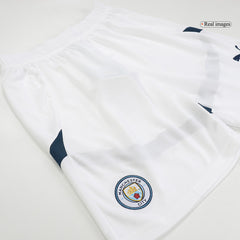 Manchester City Home Soccer Shorts 2024/25 Go Soccer World Shop