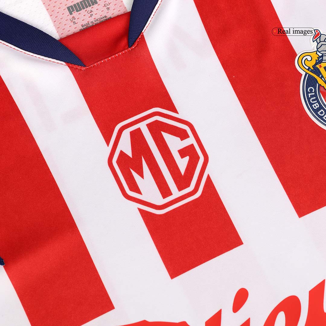 Player Version Chivas Home Cheap Soccer Jersey 2024/25 Go Soccer World Shop