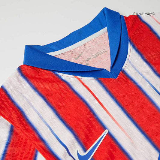 Player Version J.ALVAREZ #19 Atletico Madrid Home Cheap Soccer Jersey 2024/25 Go Soccer World Shop