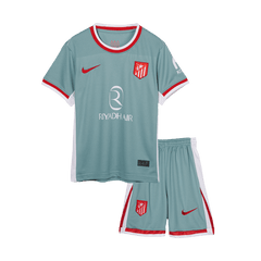 Kid's Atletico Madrid Away Cheap Soccer Jersey Kit(Jersey+Shorts) 2024/25 Go Soccer World Shop
