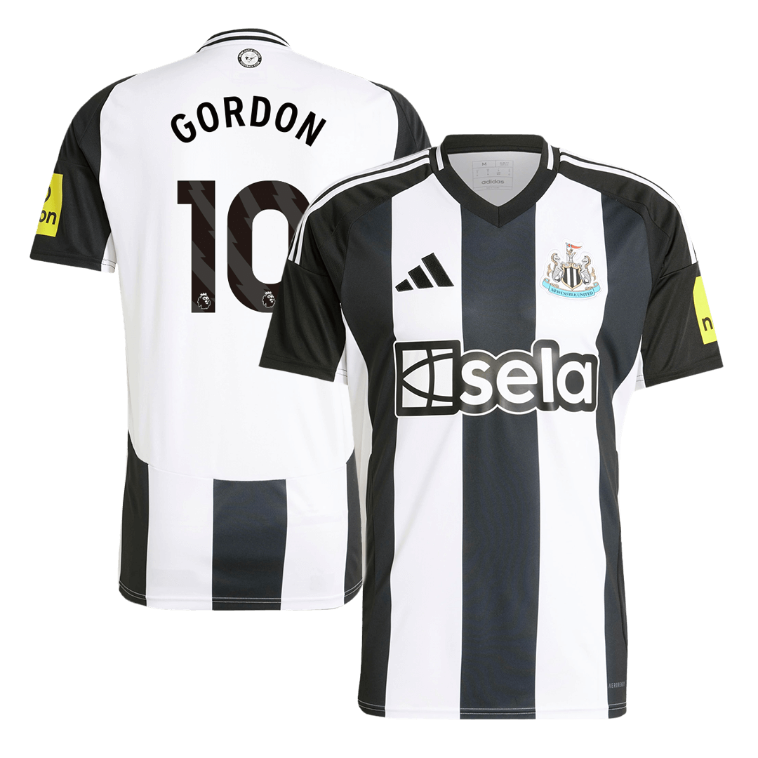 GORDON #10 Newcastle United Home Cheap Soccer Jersey 2024/25 Go Soccer World Shop