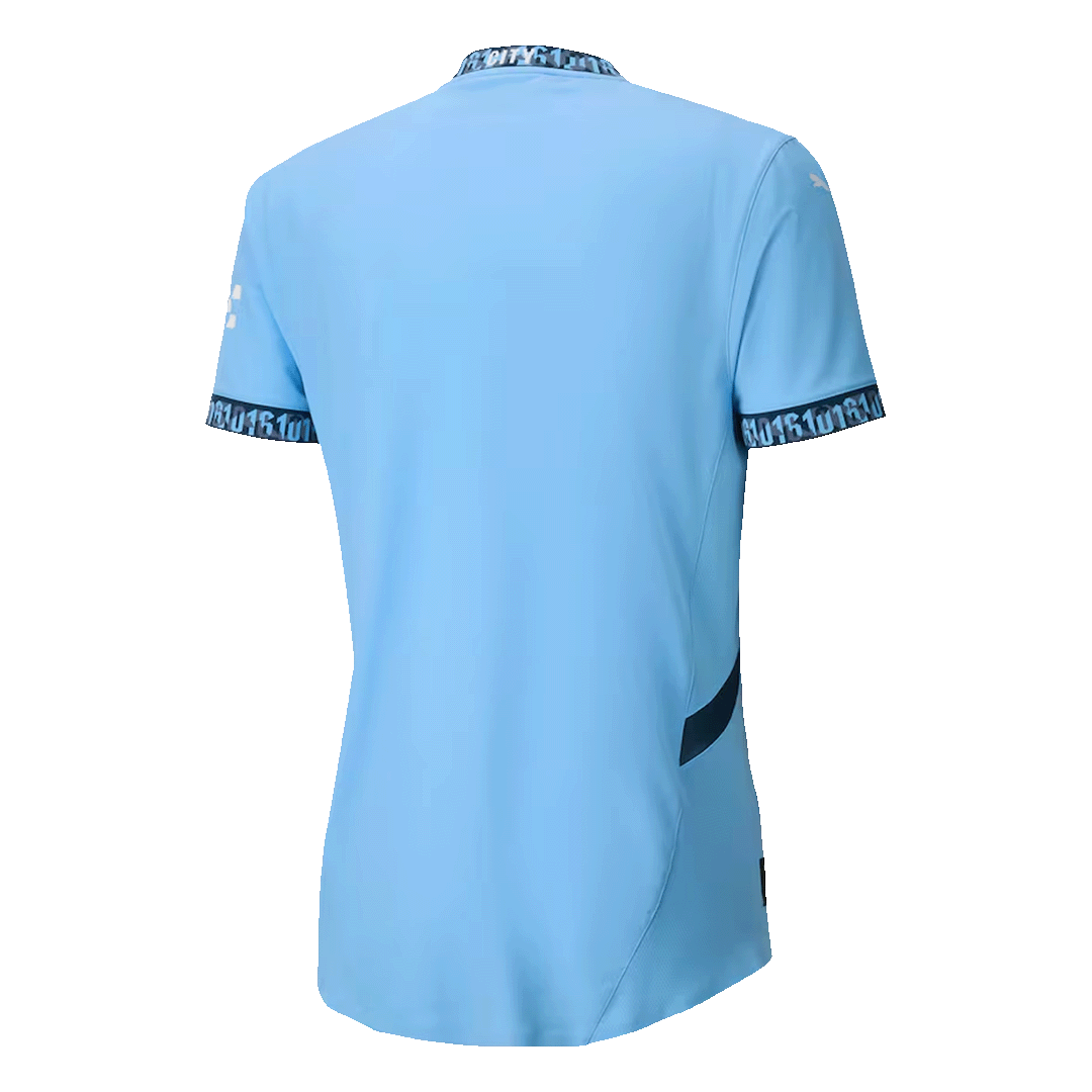 Player Version Manchester City Home Cheap Soccer Jersey 2024/25 Go Soccer World Shop