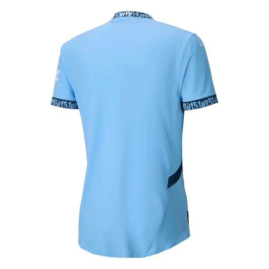 Player Version Manchester City Home Cheap Soccer Jersey 2024/25 Go Soccer World Shop