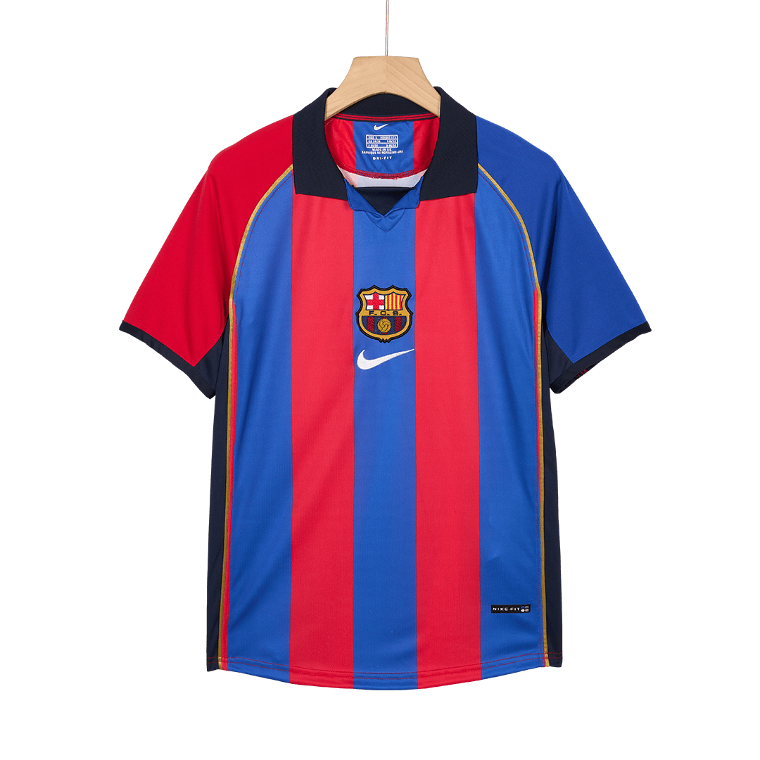 Retro XAVI #6 2001/02 Barcelona Home Cheap Soccer Jersey Go Soccer World Shop