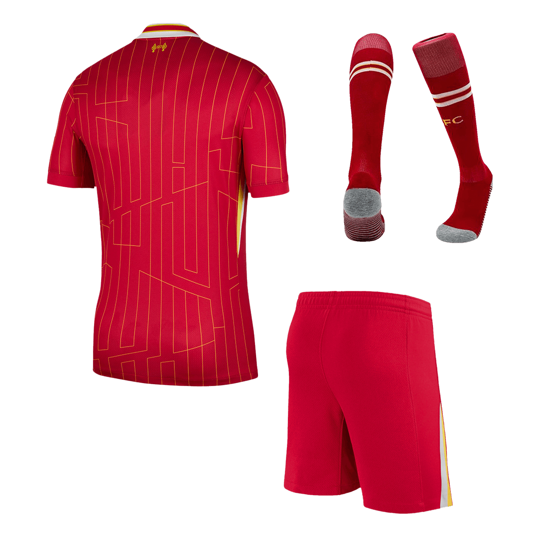 Liverpool Home Cheap Soccer Jersey Kit(Jersey+Shorts+Socks) 2024/25 Go Soccer World Shop