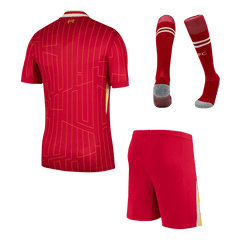 Liverpool Home Cheap Soccer Jersey Kit(Jersey+Shorts+Socks) 2024/25 Go Soccer World Shop