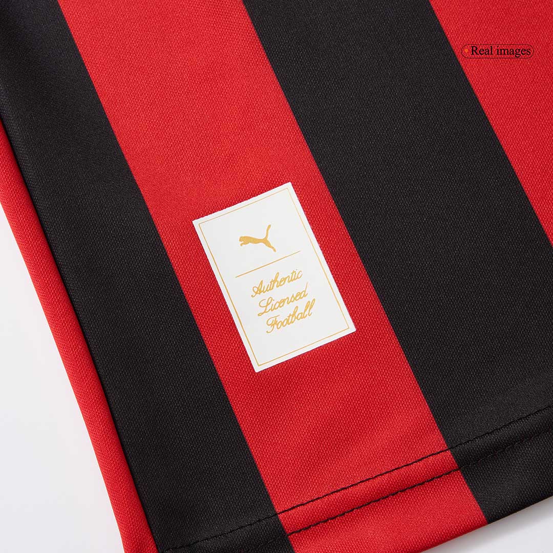 #125 AC Milan 125th Anniversary Long Sleeve Cheap Soccer Jersey 2024/25 Go Soccer World Shop