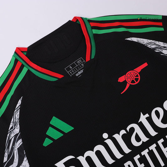 Player Version SAKA #7 Arsenal Away Cheap Soccer Jersey 2024/25 Go Soccer World Shop