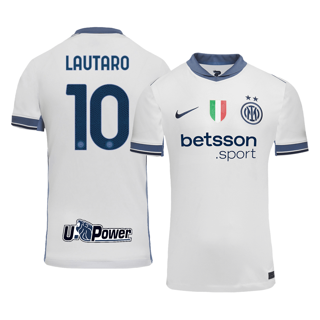 LAUTARO #10 Inter Milan Away Cheap Soccer Jersey 2024/25 Go Soccer World Shop