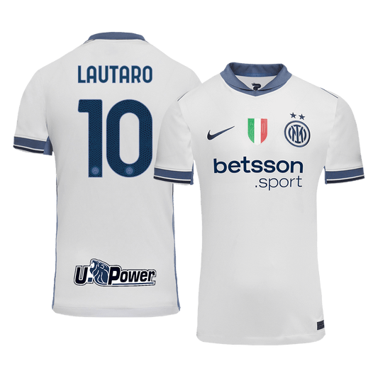 LAUTARO #10 Inter Milan Away Cheap Soccer Jersey 2024/25 Go Soccer World Shop
