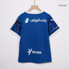 Kid's Al Hilal SFC Home Cheap Soccer Jersey Kit(Jersey+Shorts) 2024/25 Go Soccer World Shop