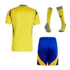 Al Nassr Home Cheap Soccer Jersey Kit(Jersey+Shorts+Socks) 2024/25 Go Soccer World Shop