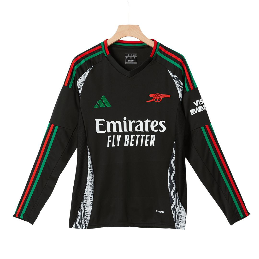 Arsenal Away Long Sleeve Cheap Soccer Jersey 2024/25 Go Soccer World Shop